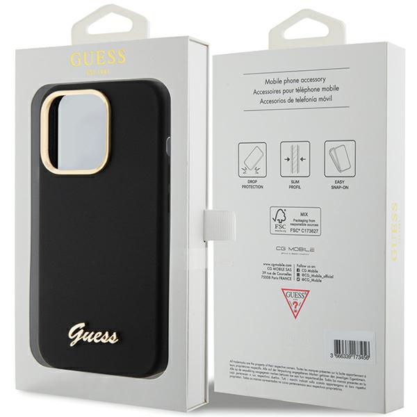 Dėklas GUESS GUHCP15SSMBSLK IPHONE 15/14/13 6.1 Dėklas GUESS GUHCP15SSMBSLK IPHONE 15/14/13 6.1