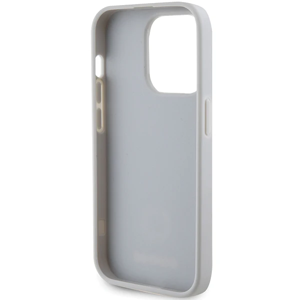 Apple iPhone 15 Pro Guess dėklas Strass Metal Logo (GUHCP15LPS4DGPS) sidabrinės spalvos aprašymas - Prekės nuotrauka