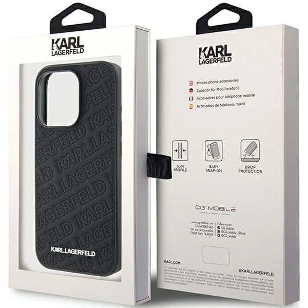Dėklas Karl Lagerfeld KLHCP15LPQKPMK IPHONE 15 PRO 6.1 