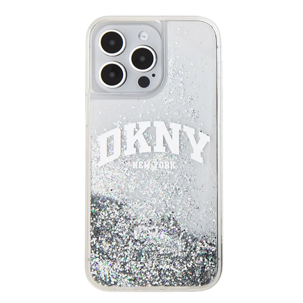 Apple iPhone 15 Pro Max DKNY dėklas Liquid Glitter Big Logo (DKHCP15XLBNAET) baltos spalvos aprašymas - Prekės nuotrauka Apple iPhone 15 Pro Max DKNY dėklas Liquid Glitter Big Logo (DKHCP15XLBNAET) baltos spalvos aprašymas - Prekės nuotrauka