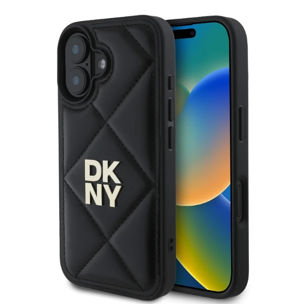 Apple iPhone 16 DKNY Quilted Stack Logo (DKHCP16SPQDSLK) dėklas telefonui juodos spalvos aprašymas - Prekės nuotrauka Apple iPhone 16 DKNY Quilted Stack Logo (DKHCP16SPQDSLK) dėklas telefonui juodos spalvos aprašymas - Prekės nuotrauka