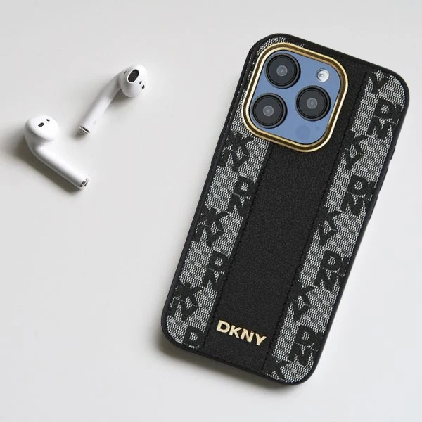 Apple iPhone 16 Pro DKNY Checkered Pattern MagSafe (DKHMP16LPCPVSLK) dėklas telefonui juodos spalvos aprašymas - Prekės nuotrauka Apple iPhone 16 Pro DKNY Checkered Pattern MagSafe (DKHMP16LPCPVSLK) dėklas telefonui juodos spalvos aprašymas - Prekės nuotrauka