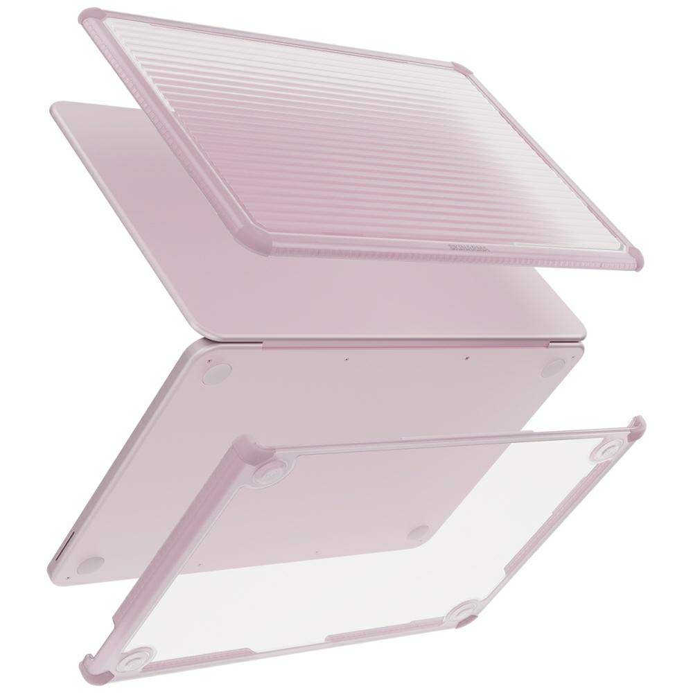 Apsauginis dėklas Skinarma Vibron, skirtas MacBook Neo 13″ pink aprašymas - Prekės nuotrauka