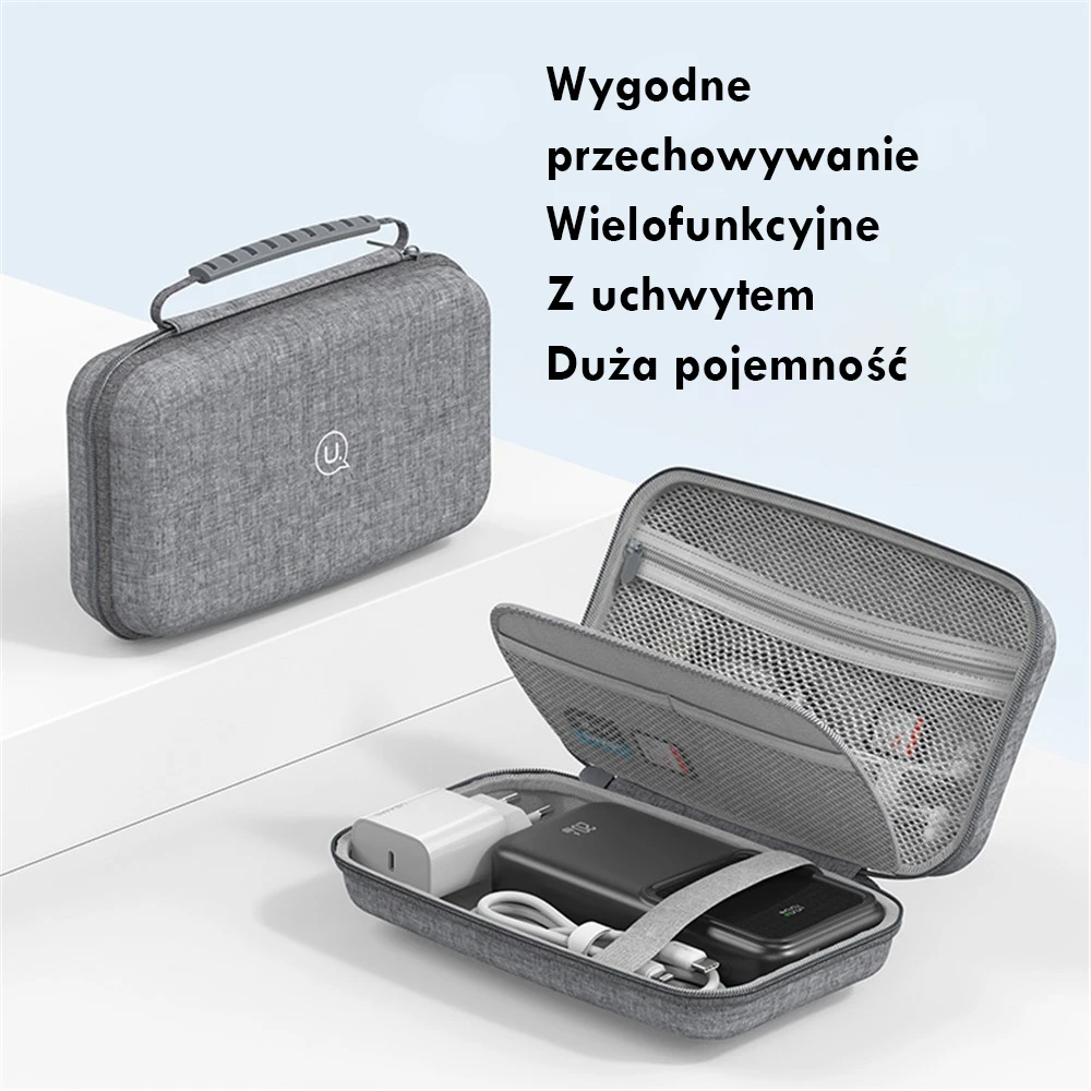 Apsauginis dėklas USAMS ZB290 į akesuarams pilkos spalvos aprašymas - Prekės nuotrauka Apsauginis dėklas USAMS ZB290 į akesuarams pilkos spalvos aprašymas - Prekės nuotrauka