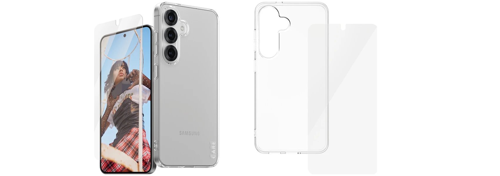Panzer Glass Apsauginis rinkinys CARE by PanzerGlass Fashion 2in1 Dėklas+Ekrano apsauga Samsung Galaxy S25 Plus aprašymas - Prekės nuotrauka Panzer Glass Apsauginis rinkinys CARE by PanzerGlass Fashion 2in1 Dėklas+Ekrano apsauga Samsung Galaxy S25 Plus aprašymas - Prekės nuotrauka