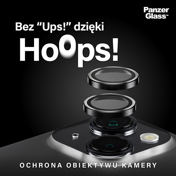Panzer Glass Apsauginis stiklas 5D Samsung Galaxy S24 / S23 / S23+ PanzerGlass Hoops Camera Lens Protector Hoop Optic Rings 1207 juodos saplvos aprašymas - Prekės nuotrauka