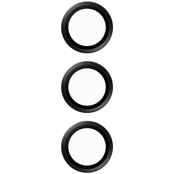 Panzer Glass Apsauginis stiklas 5D Samsung Galaxy S24 / S23 / S23+ PanzerGlass Hoops Camera Lens Protector Hoop Optic Rings 1207 juodos saplvos aprašymas - Prekės nuotrauka
