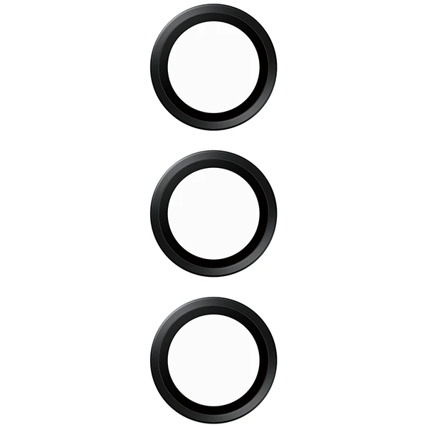 Panzer Glass Apsauginis stiklas 5D Samsung Galaxy S24 Plus PanzerGlass Hoops kameros apsauga Hoop Optic Rings (1208) juodos saplvos aprašymas - Prekės nuotrauka