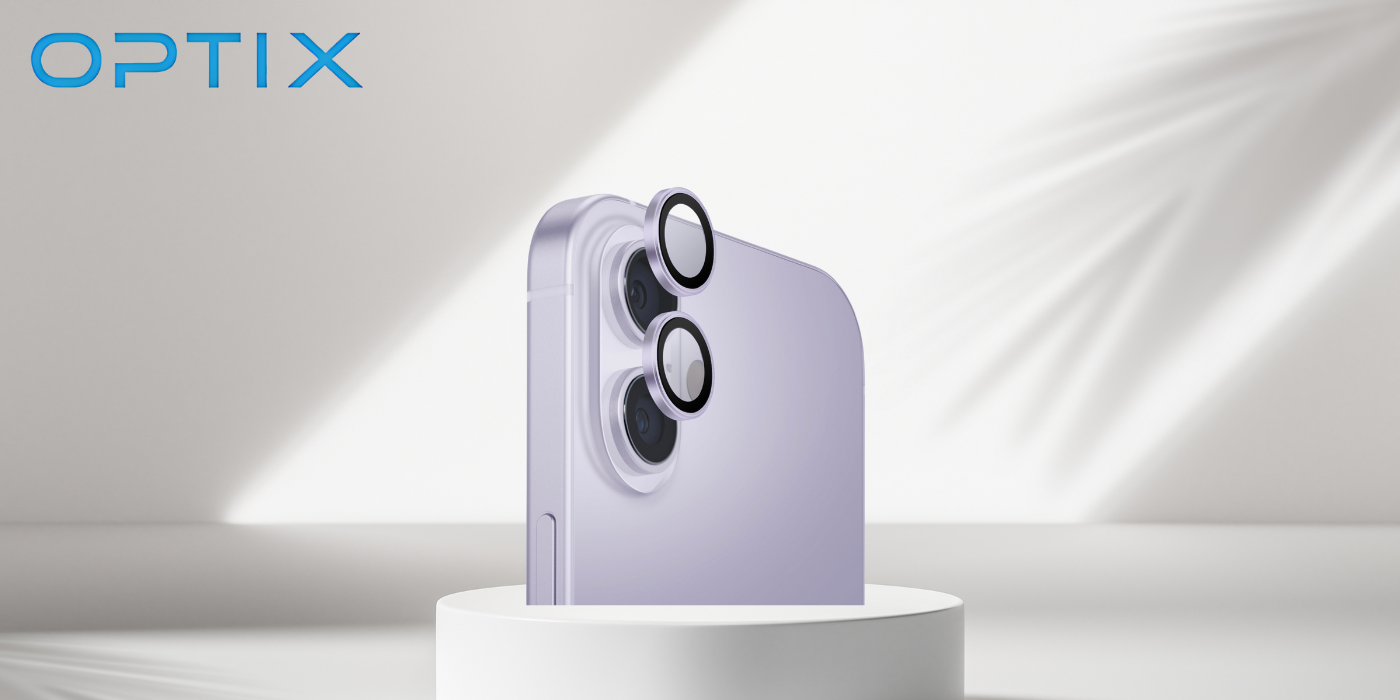 Apsauginis stiklas, skirtas Camera Lens UNIQ Optix Aliuminio Camera Lens Protector, skirtas iPhone 17 su aplikatoriumi aprašymas - Prekės nuotrauka