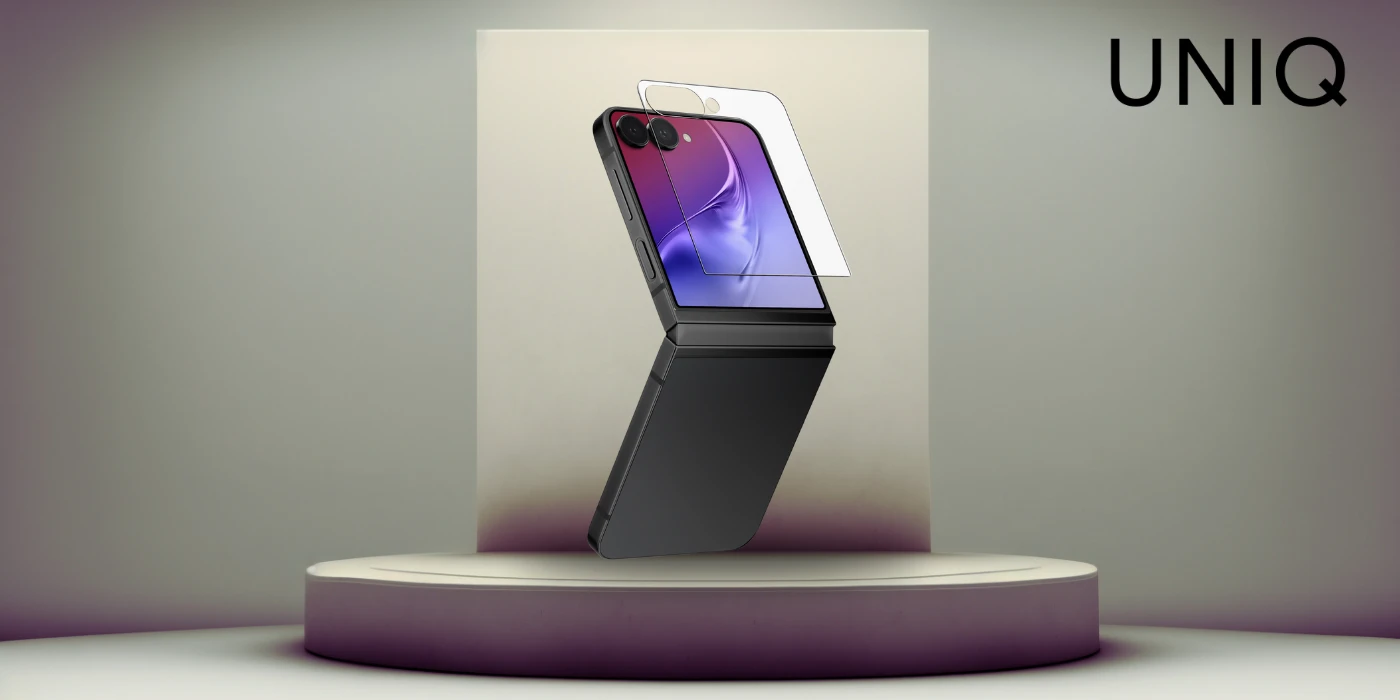 Apsauginis stiklas UNIQ Optix Clear į Samsung Galaxy Z Flip7 aprašymas - Prekės nuotrauka Apsauginis stiklas UNIQ Optix Clear į Samsung Galaxy Z Flip7 aprašymas - Prekės nuotrauka