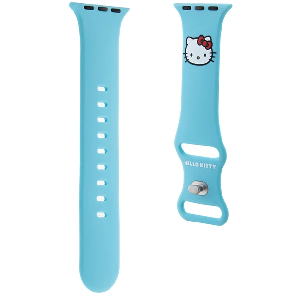 Apyrankė Apple Watch 1 / 2 / 3 / 4 / 5 / 6 / SE / 7 / 8 (38 / 40 / 41 mm) Hello Kitty Strap Silicone Kitty Head (HKAWMSCHBLB) mėlynos spalvos aprašymas - Prekės nuotrauka Apyrankė Apple Watch 1 / 2 / 3 / 4 / 5 / 6 / SE / 7 / 8 (38 / 40 / 41 mm) Hello Kitty Strap Silicone Kitty Head (HKAWMSCHBLB) mėlynos spalvos aprašymas - Prekės nuotrauka