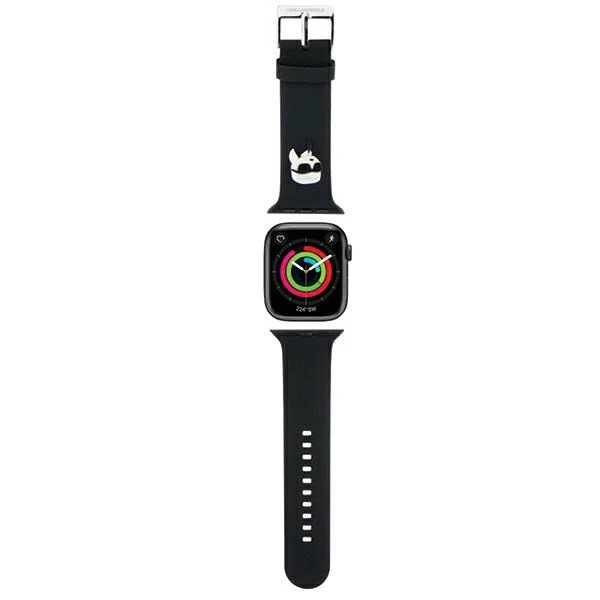 Apyrankė Apple Watch 4 / 5 / 6 / 7 / 8 / SE / Ultra (42 / 44 / 45 / 49 MM) Karl Lagerfeld 3D Rubber Karl Head (KLAWLSLKNK) juodos spalvos aprašymas - Prekės nuotrauka Apyrankė Apple Watch 4 / 5 / 6 / 7 / 8 / SE / Ultra (42 / 44 / 45 / 49 MM) Karl Lagerfeld 3D Rubber Karl Head (KLAWLSLKNK) juodos spalvos aprašymas - Prekės nuotrauka