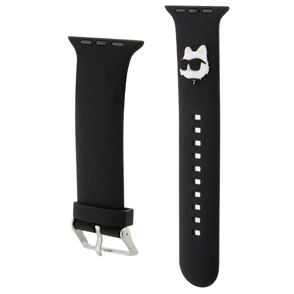 Apyrankė Apple Watch 4 / 5 / 6 / 7 / 8 / SE / Ultra (42 / 44 / 45 / 49 MM) Karl Lagerfeld 3D Rubber Choupette Head (KLAWLSLCNK) juodos spalvos aprašymas - Prekės nuotrauka Apyrankė Apple Watch 4 / 5 / 6 / 7 / 8 / SE / Ultra (42 / 44 / 45 / 49 MM) Karl Lagerfeld 3D Rubber Choupette Head (KLAWLSLCNK) juodos spalvos aprašymas - Prekės nuotrauka