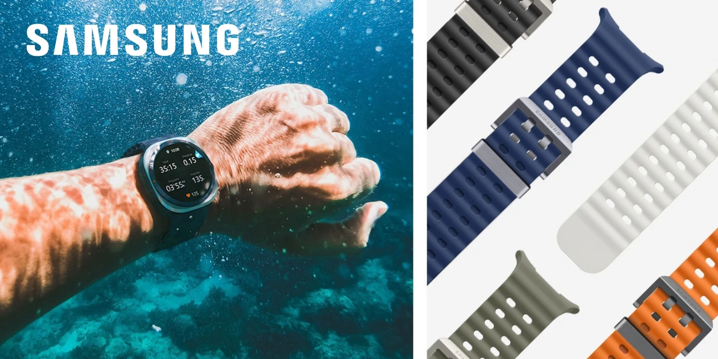 Samsung SNL70MNEGEU Marine Band Galaxy Watch Ultra, Mėlyna aprašymas - Prekės nuotrauka