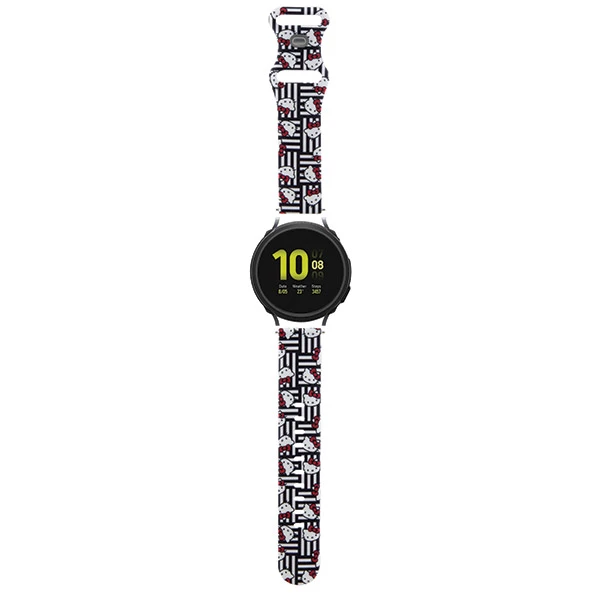 Apyrankė Samsung Galaxy Watch Active (40mm) / (44mm) / Samsung Galaxy Watch Active 2 (40mm) / Samsung Galaxy Watch 3 (41mm) / Samsung Galaxy Watch 4 (44mm) / Samsung Galaxy Watch 4 Classic (46mm) / Samsung Galaxy Watch 5 (44 mm) / Samsung Galaxy Watch 5 PRO (45 mm) Hello Kitty Pase aprašymas - Prekės nuotrauka Apyrankė Samsung Galaxy Watch Active (40mm) / (44mm) / Samsung Galaxy Watch Active 2 (40mm) / Samsung Galaxy Watch 3 (41mm) / Samsung Galaxy Watch 4 (44mm) / Samsung Galaxy Watch 4 Classic (46mm) / Samsung Galaxy Watch 5 (44 mm) / Samsung Galaxy Watch 5 PRO (45 mm) Hello Kitty Pase aprašymas - Prekės nuotrauka