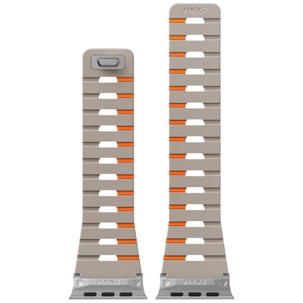 Apyrankė Skinarma Gemini for Apple Watch 49/46/45/44 mm pilkos spalvos aprašymas - Prekės nuotrauka Apyrankė Skinarma Gemini for Apple Watch 49/46/45/44 mm pilkos spalvos aprašymas - Prekės nuotrauka