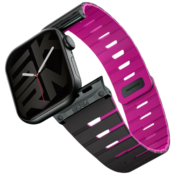 apyrankė Skinarma Gemini, skirta Watch 42/41/40 mm, vidurnakčio spalvos aprašymas - Prekės nuotrauka