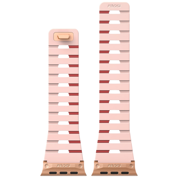 apyrankė Skinarma Gemini, skirta Watch 42/41/40 mm, rožinė aprašymas - Prekės nuotrauka