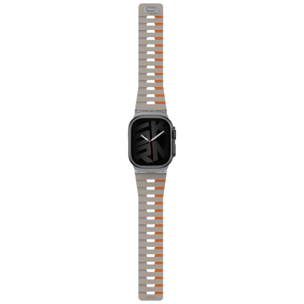 apyrankė Skinarma Gemini, skirta Watch 49/46/45/44 mm, pilka aprašymas - Prekės nuotrauka