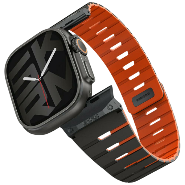 apyrankė Skinarma Gemini, skirta Watch 49/46/45/44 mm, sienna aprašymas - Prekės nuotrauka