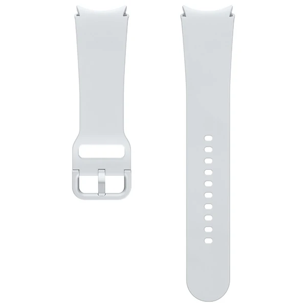 Apyrankė Sport Band Samsung ET-SFR94LSEGEU Watch6 20mm M/L sidabrinės spalvos aprašymas - Prekės nuotrauka