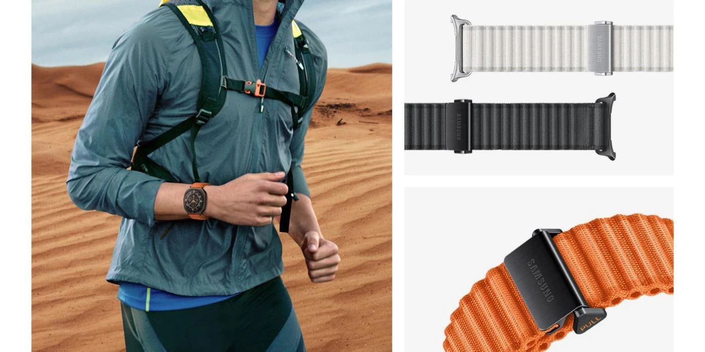 SVL70MBEGEU Trail Band Samsung Galaxy Watch Ultra, tamsiai pilka (tamsiai pilka) aprašymas - Prekės nuotrauka