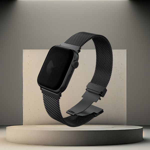 apyrankė UNIQ Dante Pro for Apple Watch 42/41/40mm Stainless Steel graphite juodos spalvos aprašymas - Prekės nuotrauka apyrankė UNIQ Dante Pro for Apple Watch 42/41/40mm Stainless Steel graphite juodos spalvos aprašymas - Prekės nuotrauka