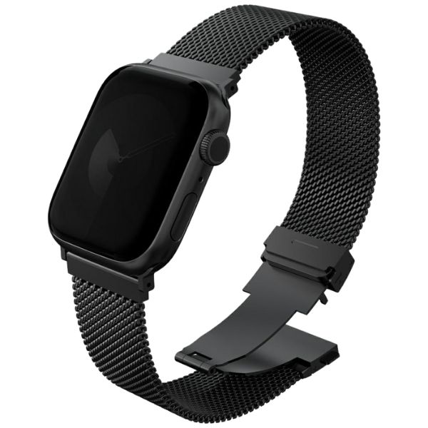 apyrankė UNIQ Dante Pro for Apple Watch 42/41/40mm Stainless Steel graphite juodos spalvos aprašymas - Prekės nuotrauka apyrankė UNIQ Dante Pro for Apple Watch 42/41/40mm Stainless Steel graphite juodos spalvos aprašymas - Prekės nuotrauka