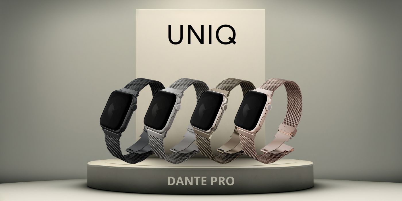Apyrankė UNIQ Dante Pro Apple Watch 49/46/45/44mm Stainless Steel metallic rose aprašymas - Prekės nuotrauka