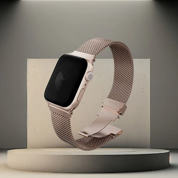 Apyrankė UNIQ Dante Pro skirtas Apple Watch 49/46/45/44mm Stainless Steel rožinės spalvos aprašymas - Prekės nuotrauka Apyrankė UNIQ Dante Pro skirtas Apple Watch 49/46/45/44mm Stainless Steel rožinės spalvos aprašymas - Prekės nuotrauka