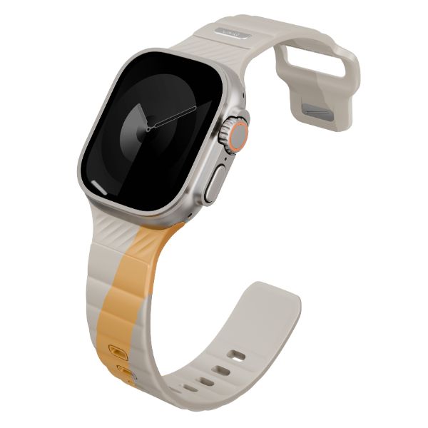 apyrankė UNIQ Stride De Rubber skirta Watch 49/46/45/44mm smėlio spalvos aprašymas - Prekės nuotrauka