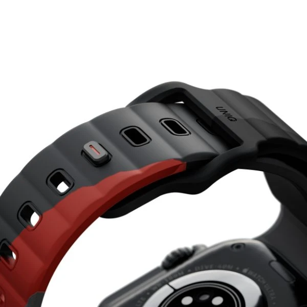Apyrankė UNIQ Stride De Rubber skirtas Apple Watch 49/46/45/44mm charcoal aprašymas - Prekės nuotrauka Apyrankė UNIQ Stride De Rubber skirtas Apple Watch 49/46/45/44mm charcoal aprašymas - Prekės nuotrauka