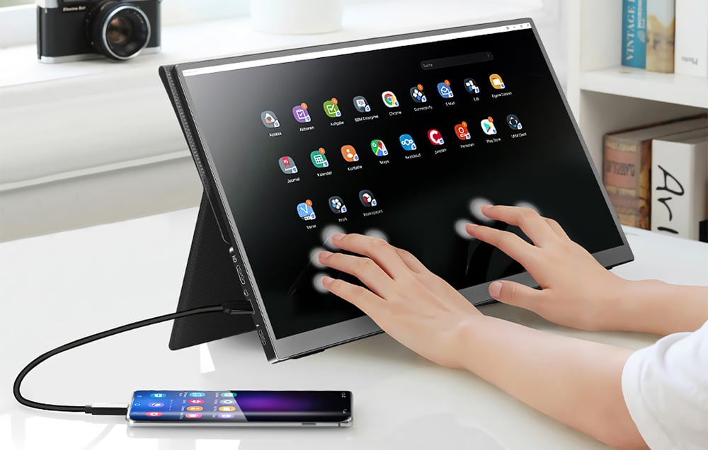 Monitorius Arzopa A1 T - 60Hz | Full HD | 15.6'' | IPS aprašymas - Prekės nuotrauka