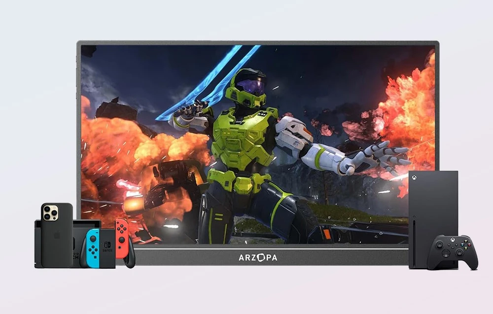 Arzopa Z1C 16.1” nešiojamas monitorius aprašymas - Prekės nuotrauka