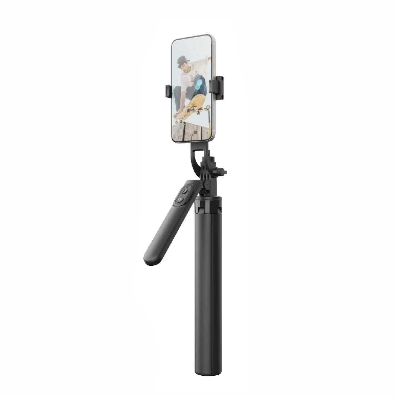Wozinsky Hurtel Asmenukių lazda WH181-Y1S 1.75m aluminum alloy telescopic tripod with phone holder – juodos spalvos aprašymas - Prekės nuotrauka Wozinsky Hurtel Asmenukių lazda WH181-Y1S 1.75m aluminum alloy telescopic tripod with phone holder – juodos spalvos aprašymas - Prekės nuotrauka