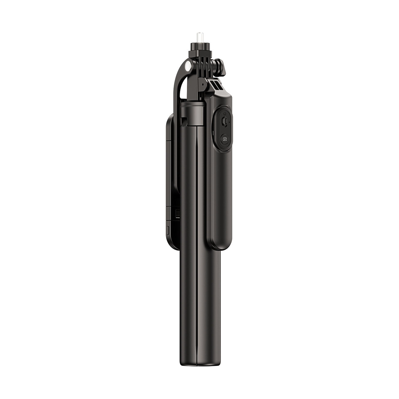 Wozinsky Asmenukių lazda WH181D-Y1S 1.75m aluminum alloy telescopic tripod with dual lamp and phone holder – juodos spalvos aprašymas - Prekės nuotrauka