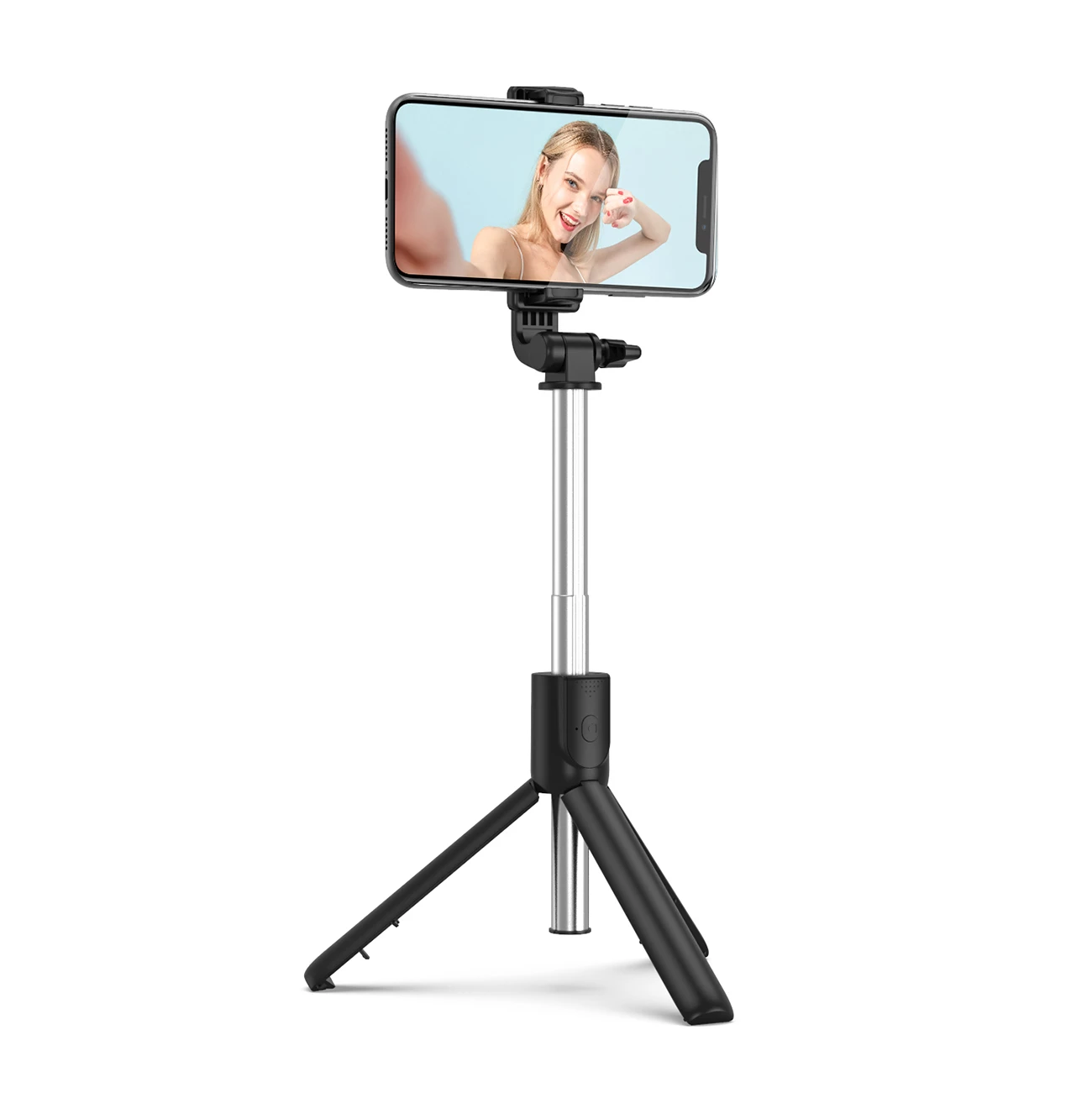 Wozinsky Hurtel Asmenukių lazda WRY1S telescopic tripod 0.7m for phone – juodos spalvos aprašymas - Prekės nuotrauka