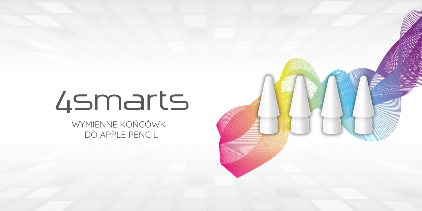 Atsarginiai antgaliai 4smarts, skirti Pieštukas 1/2 gen Pieštukas USB-C 540665 aprašymas - Prekės nuotrauka