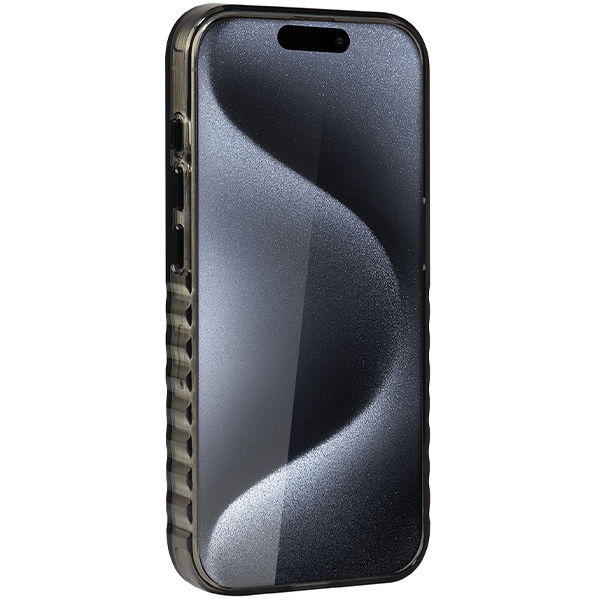 Audi IML Big Logo MagSafe Dėklas Apple iPhone 15 Pro 6.1″ juodos spalvos hardcase AU-IMLMIP15P-Q5/D2-BK aprašymas - Prekės nuotrauka