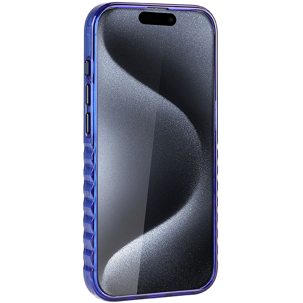 Audi IML MagSafe Dėklas Apple iPhone 15 Pro Max 6.7″ mėlynos spalvos hardcase AU-IMLMIP15PM-A6/D3-BE aprašymas - Prekės nuotrauka