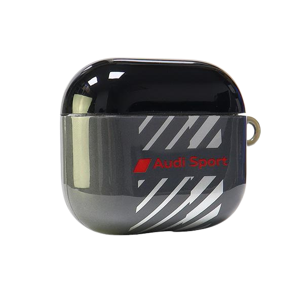 Audi IML Sport AirPods 3 dėklas juodos spalvos AUS-IMLAP3-RSQ/D1-BK aprašymas - Prekės nuotrauka