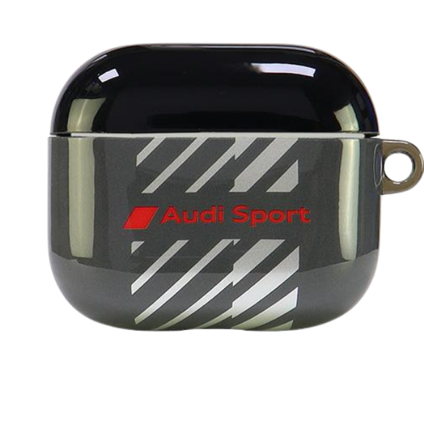 Audi IML Sport AirPods 3 dėklas juodos spalvos AUS-IMLAP3-RSQ/D1-BK aprašymas - Prekės nuotrauka