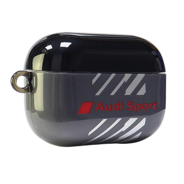 Audi IML Sport AirPods Pro 2 dėklas juodos spalvos AUS-IMLAPP2-RSQ/D1-BK aprašymas - Prekės nuotrauka