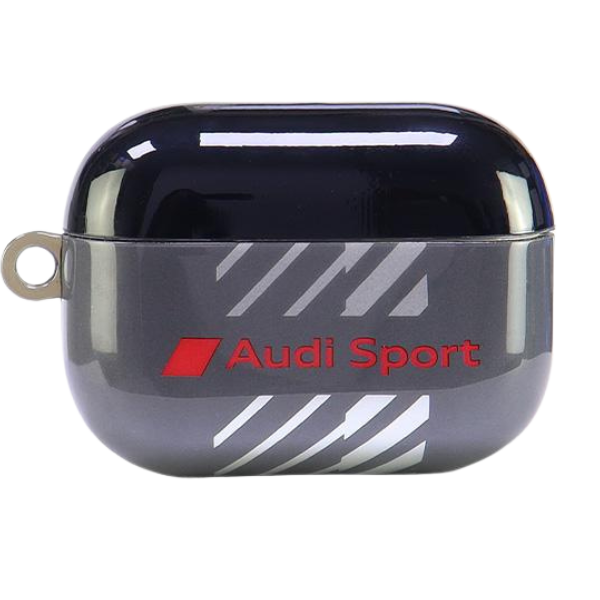 Audi IML Sport AirPods Pro 2 dėklas juodos spalvos AUS-IMLAPP2-RSQ/D1-BK aprašymas - Prekės nuotrauka
