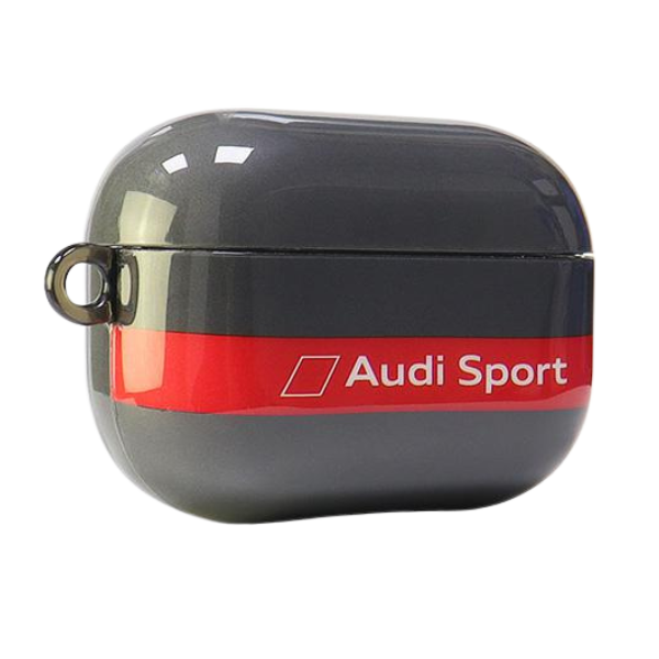 Audi IML Sport AirPods Pro 2 dėklas pilkos spalvos AUS-IMLAPP2-RSQ/D4-GY aprašymas - Prekės nuotrauka