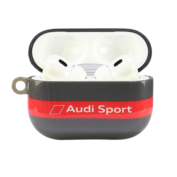 Audi IML Sport AirPods Pro 2 dėklas pilkos spalvos AUS-IMLAPP2-RSQ/D4-GY aprašymas - Prekės nuotrauka