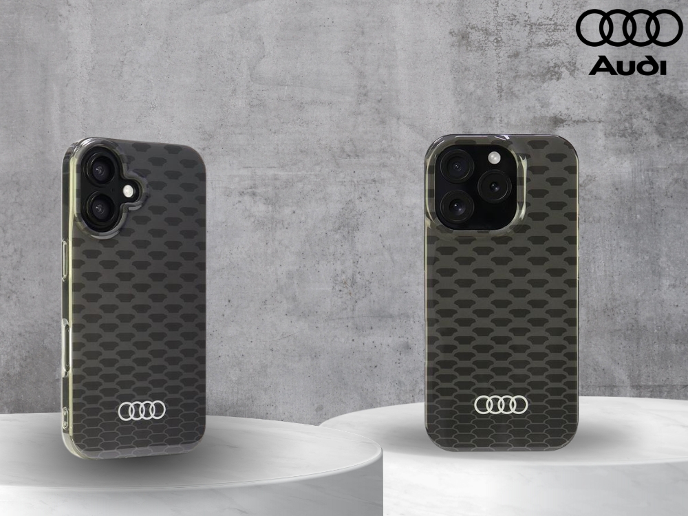 Audi IML Stitching Pattern MagSafe iPhone 16 6.1″ juodos spalvos kietas dėklas AU-IMLMIP16-Q5/D3-BK aprašymas - Prekės nuotrauka
