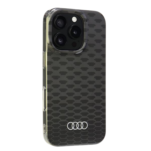 Audi IML Stitching Pattern MagSafe iPhone 16 Pro Max 6.9″ juodos spalvos kietas dėklas AU-IMLMIP16PM-Q5/D3-BK aprašymas - Prekės nuotrauka