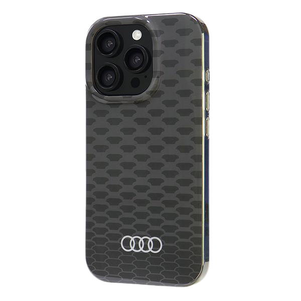 Audi IML Stitching Pattern MagSafe iPhone 16 Pro Max 6.9″ juodos spalvos kietas dėklas AU-IMLMIP16PM-Q5/D3-BK aprašymas - Prekės nuotrauka