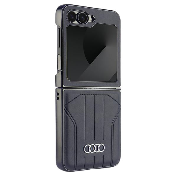 Audi Synthetic Leather MagSafe Z Flip 6 F741 juodos spalvos kietas dėklas AU-TPUPCFlip6-Q5/D1-BK aprašymas - Prekės nuotrauka Audi Synthetic Leather MagSafe Z Flip 6 F741 juodos spalvos kietas dėklas AU-TPUPCFlip6-Q5/D1-BK aprašymas - Prekės nuotrauka
